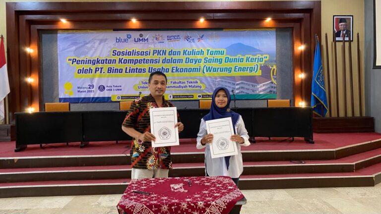 Kuliah Tamu Bersama PT. BLUE dan Penandatanganan Kesepakatan Kerjasama