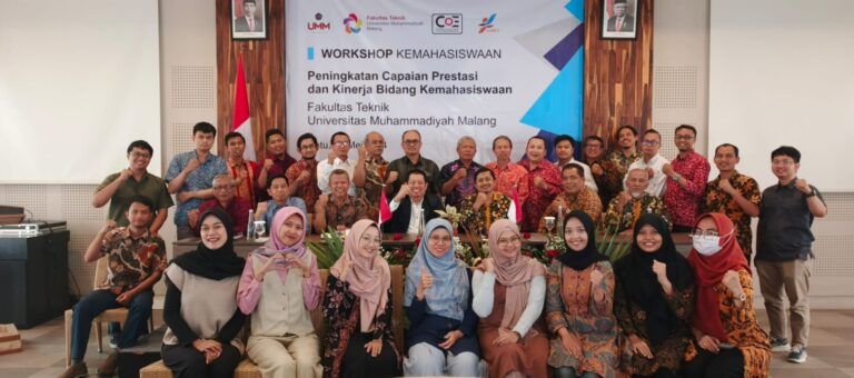 Fakultas Teknik UMM Gelar Workshop Peningkatan Capaian Prestasi dan Kinerja Bidang Kemahasiswaan